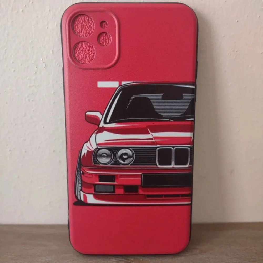 iPhone 11 Rubber Phone Case BMW E30 325i 318i 325is 318is